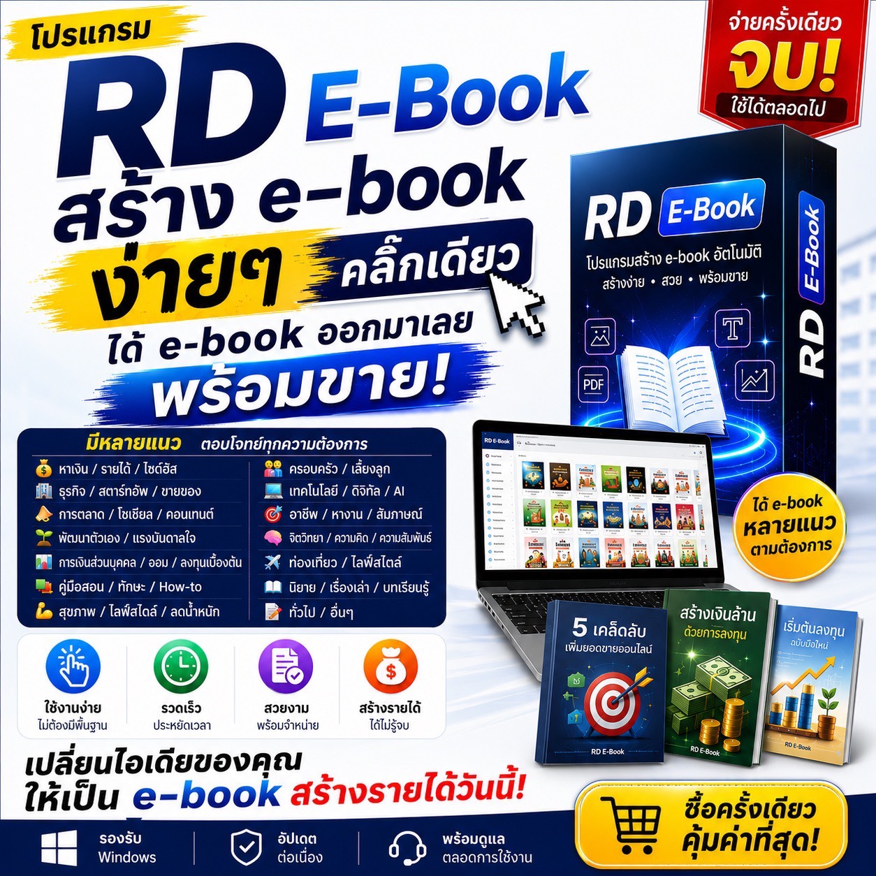 โปรแกรม RD E-Book